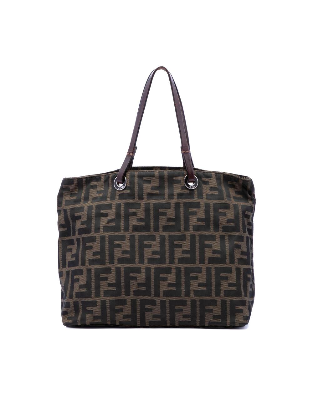 Fendi Vintage Open Tote Zucca Canvas #369362F74B